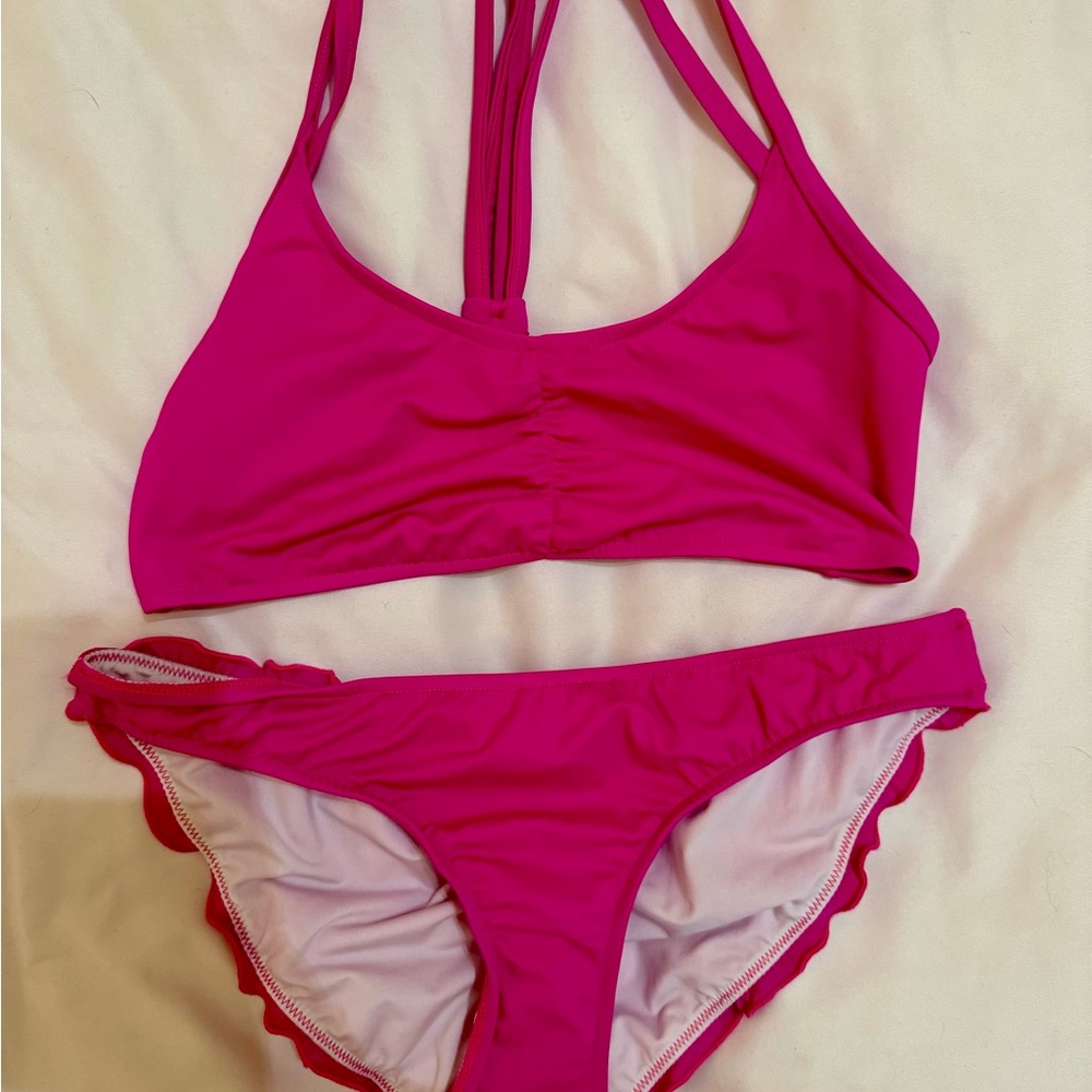 Hot Pink Bikini Set